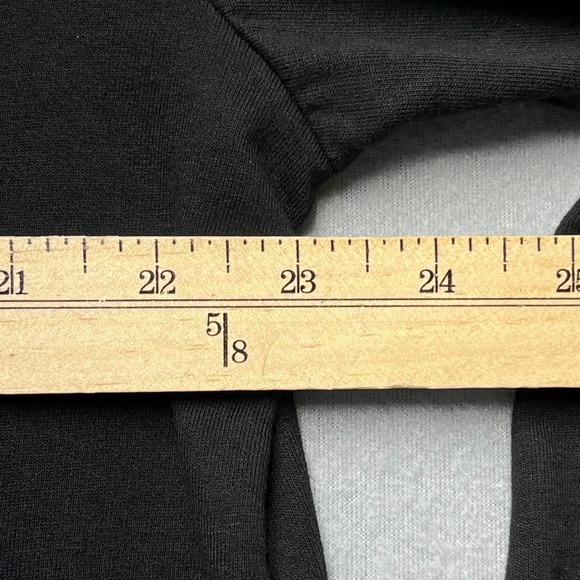 Keith Haring Heart Graphic Sweatshirt Black Mens XL Pop Art Crewneck Pullover - Picture 5 of 9